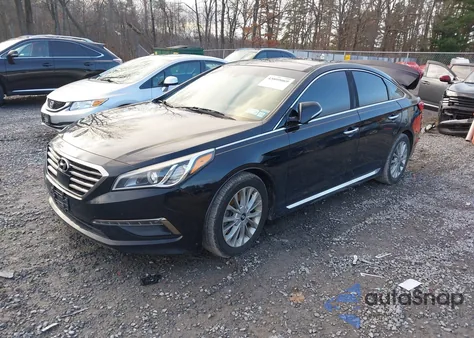 2015 Hyundai Sonata Limited from USA, damaged, VIN 5NPE34AF5FH084383